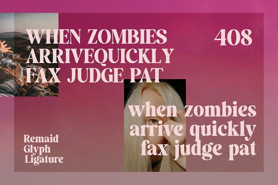 Remaid Typeface
