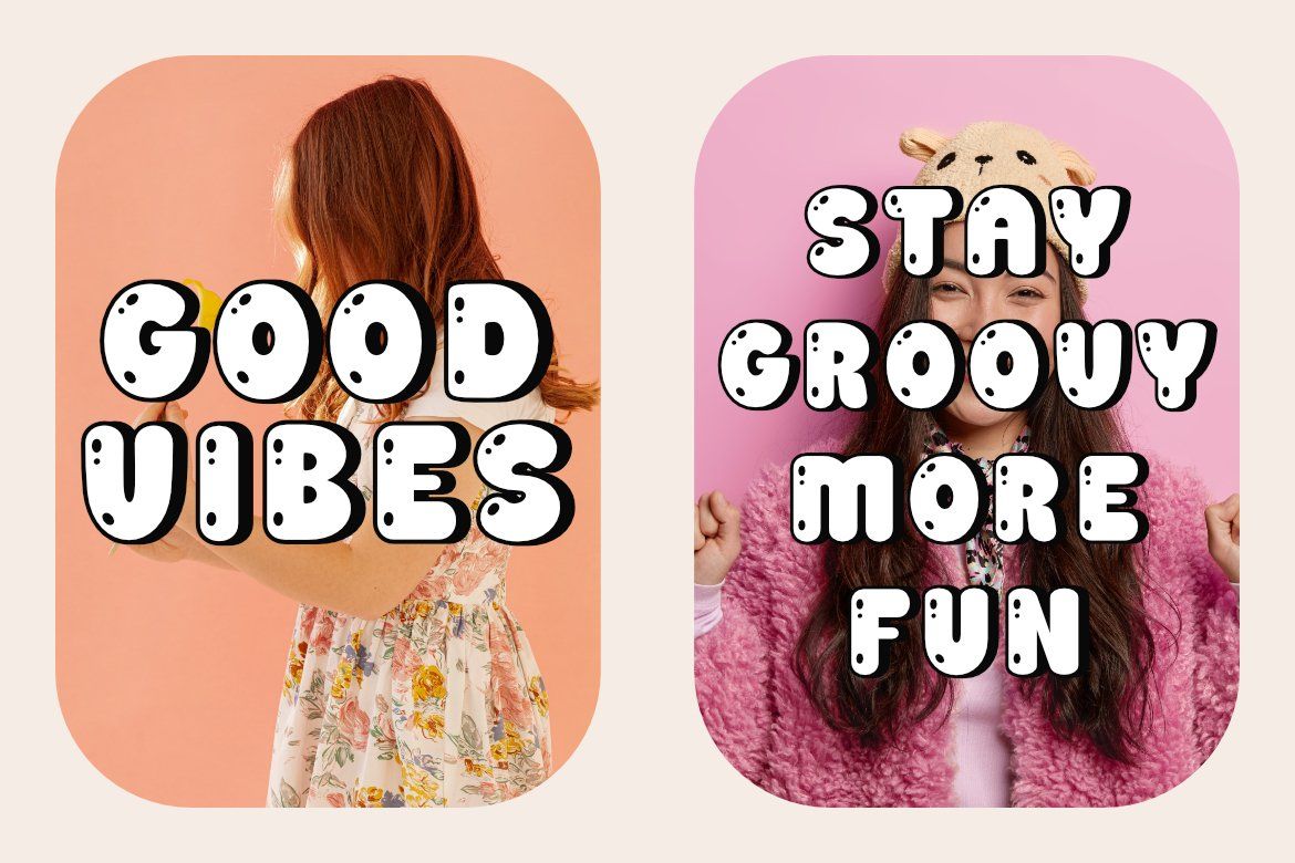 MOLTRIK – Psychedelic Groovy Display Font — image 8