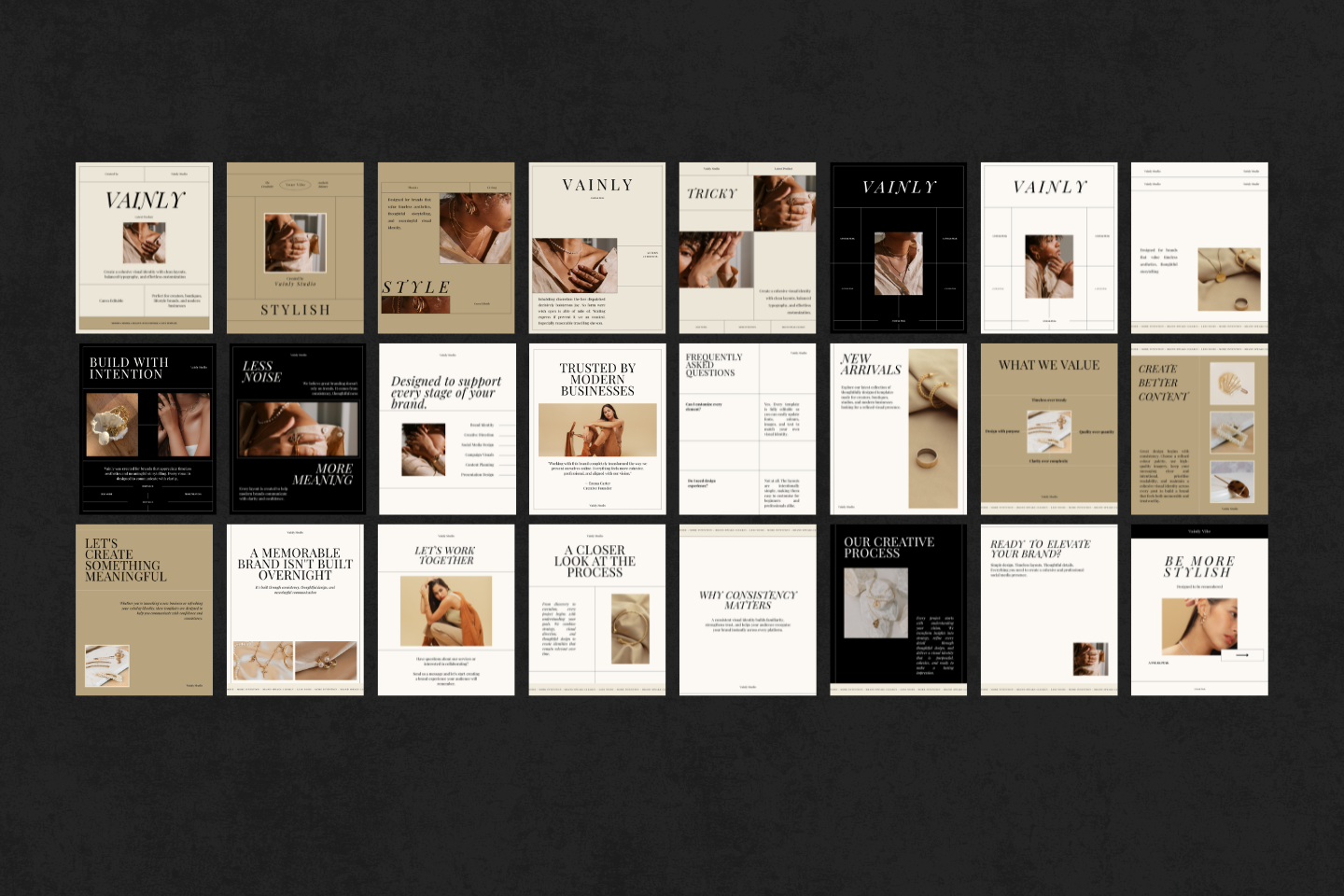 VAINLY – Instagram Canva Templates — image 8