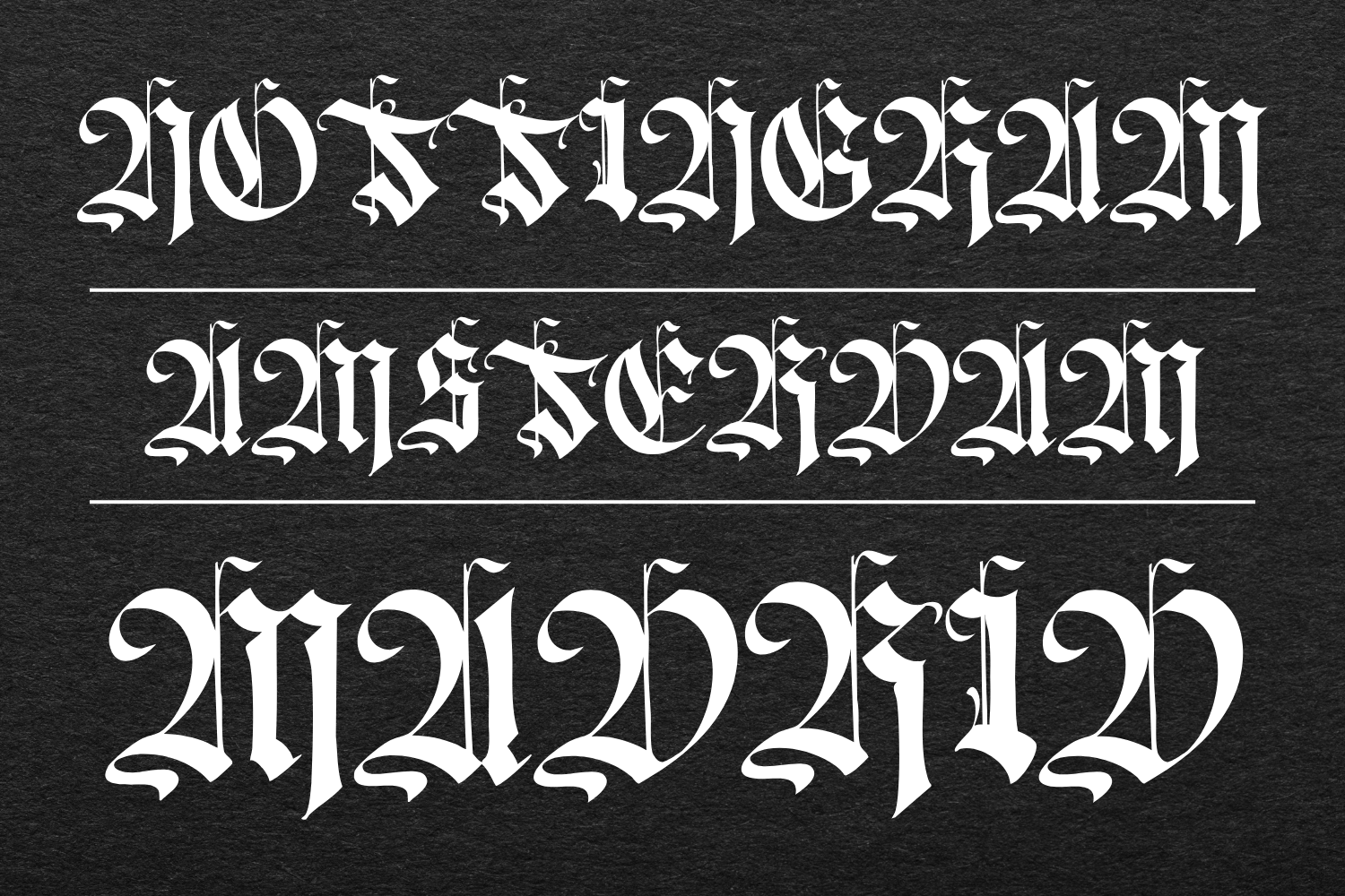 Zhatend Sildyer – Blackletter Font — image 8