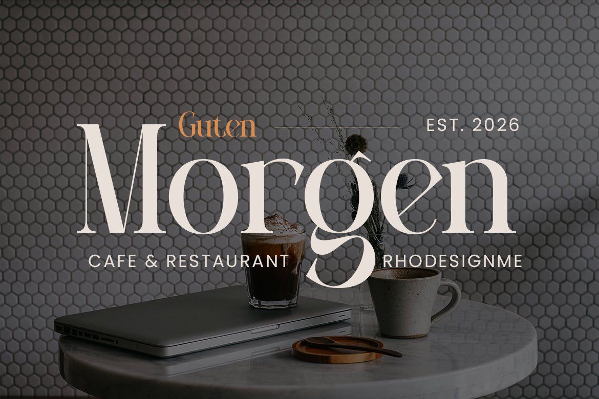 Luxury Serif Font – Monrave — image 8