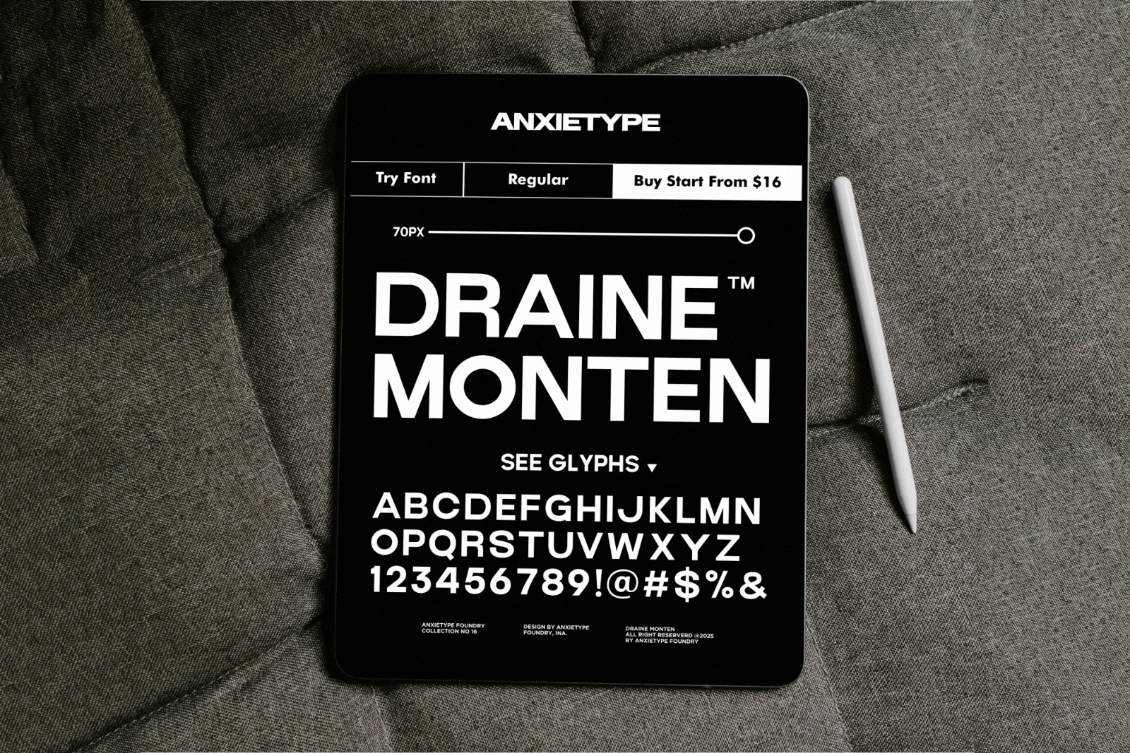 Draine Monten - SANS SERIF