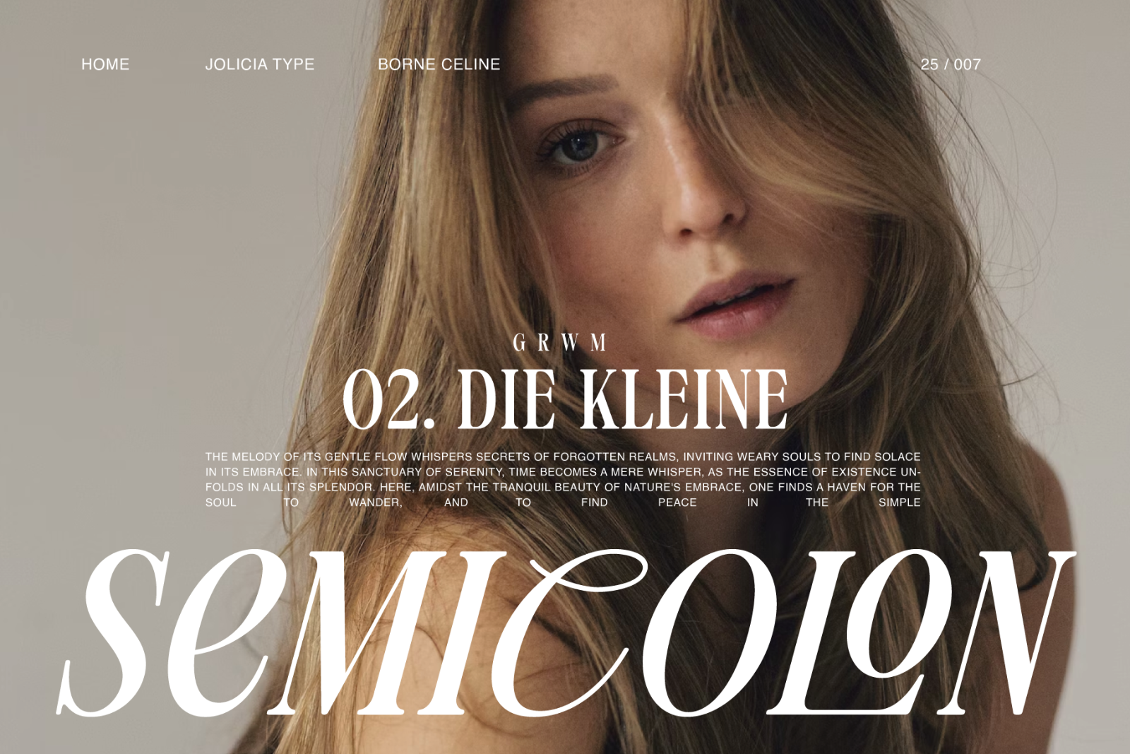 Borne Celine | Modern Display Font — image 9