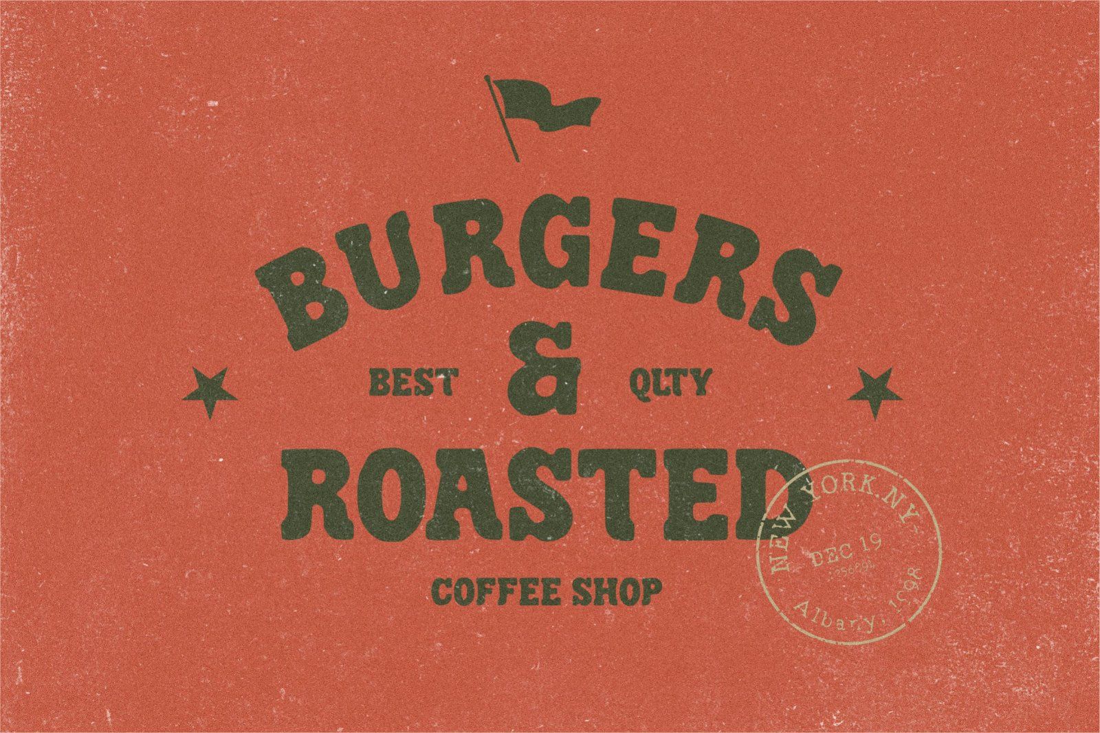 Troops Retro Typeface