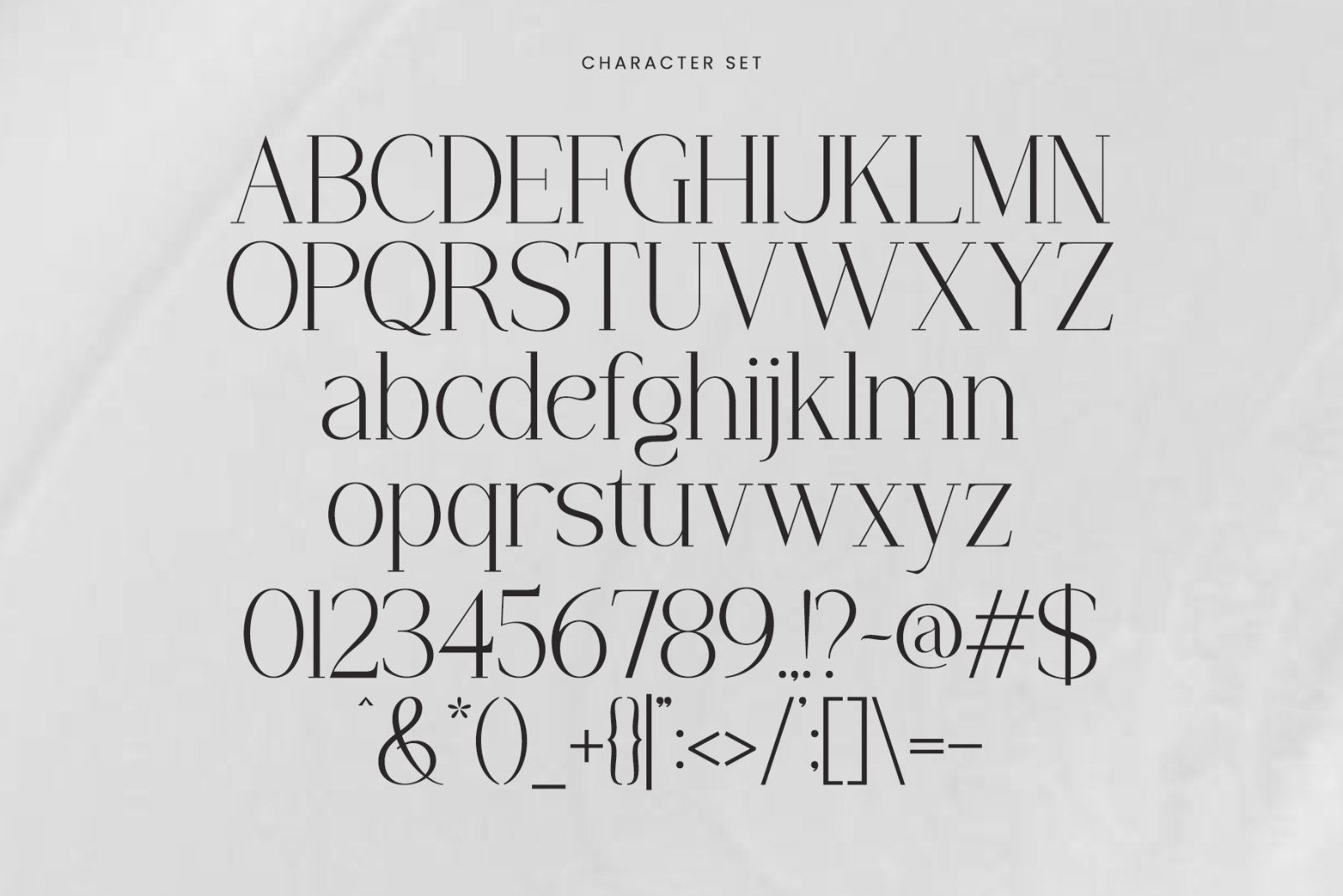 Chaltera | Modern Ligature Serif