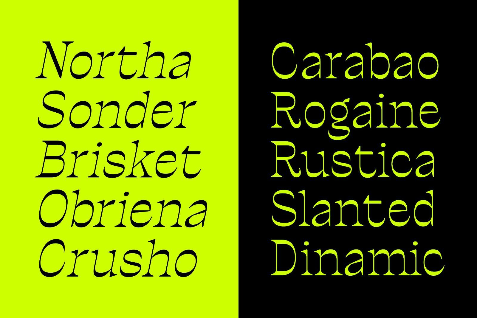 Ronders Reverse Contrast Font