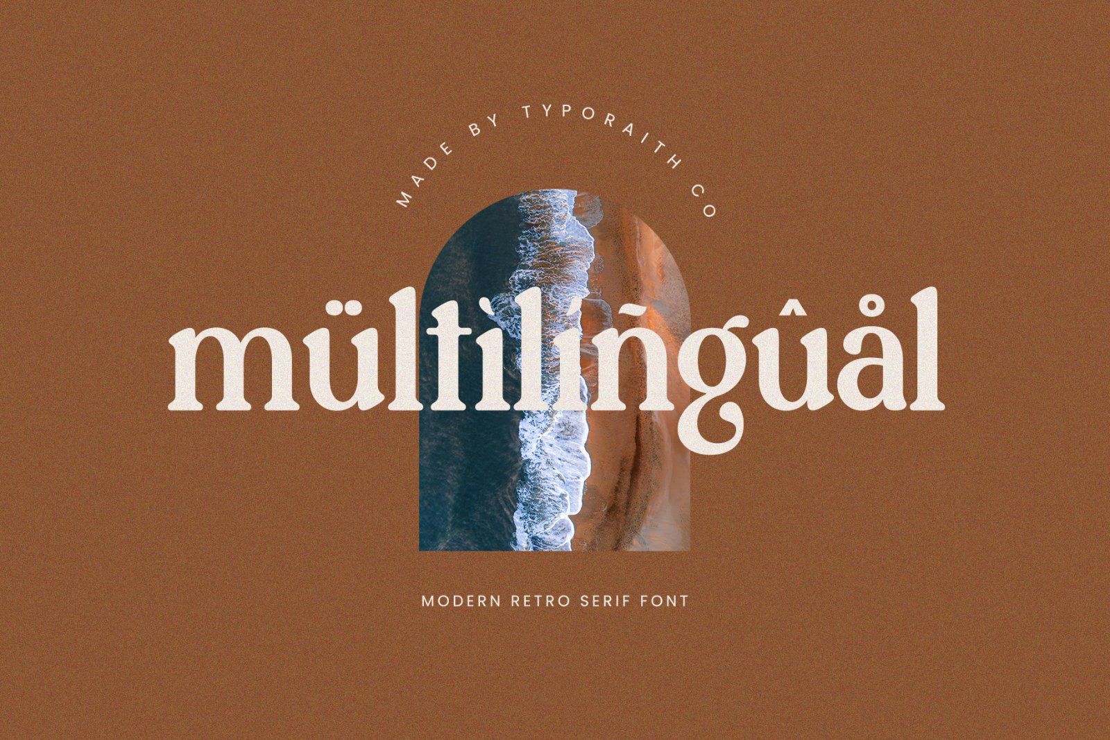 Grove Peach | Modern Retro Serif