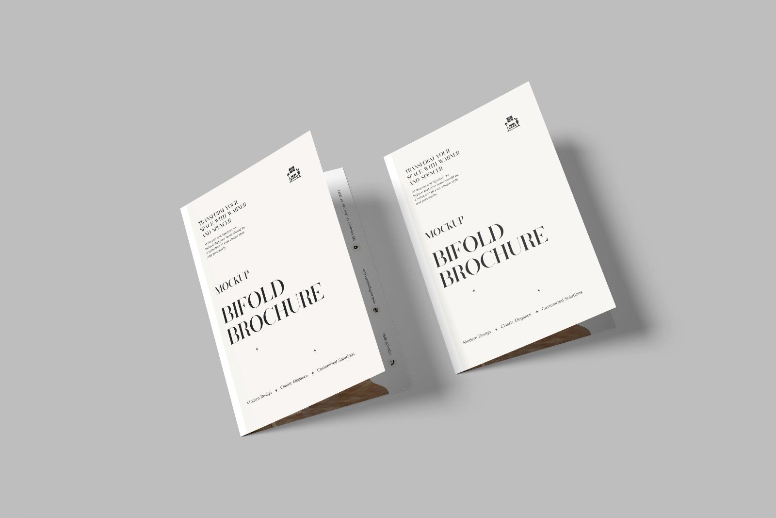 Bifold Brochure Mockup — image 8