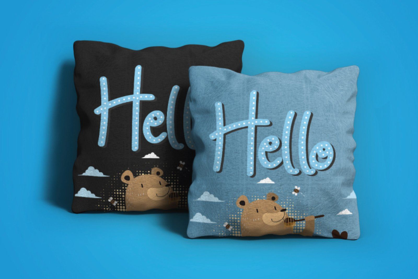 Bearley typeface handwritting font