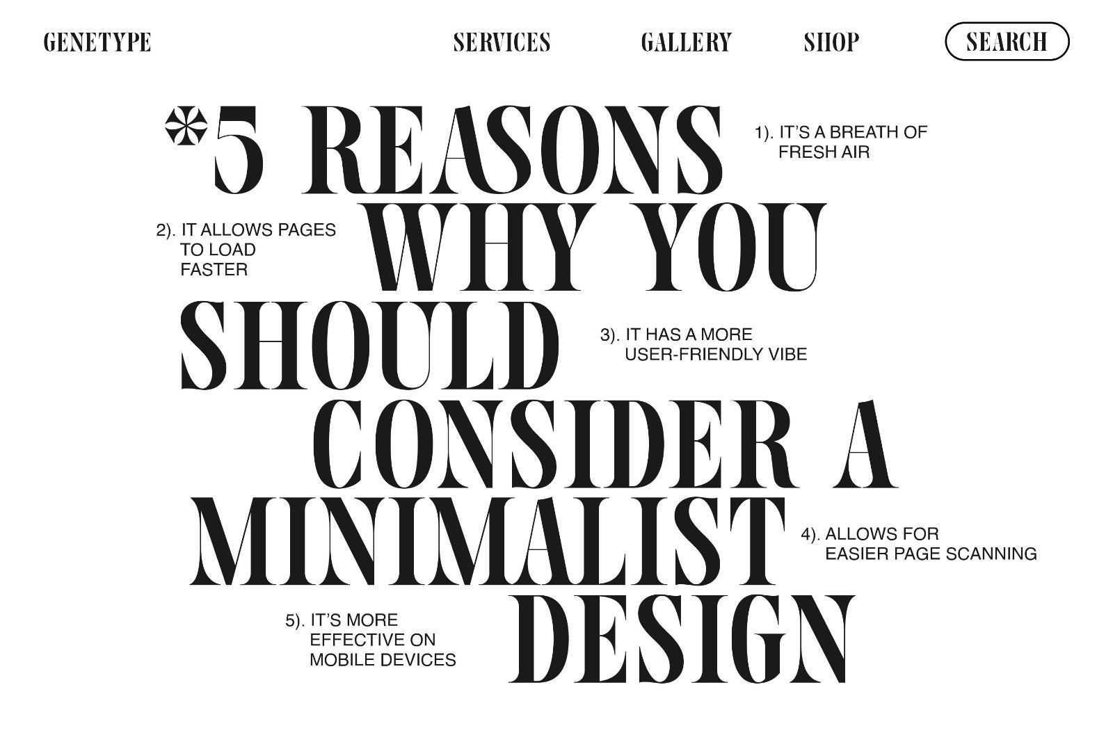 Phosery Display Serif Typeface