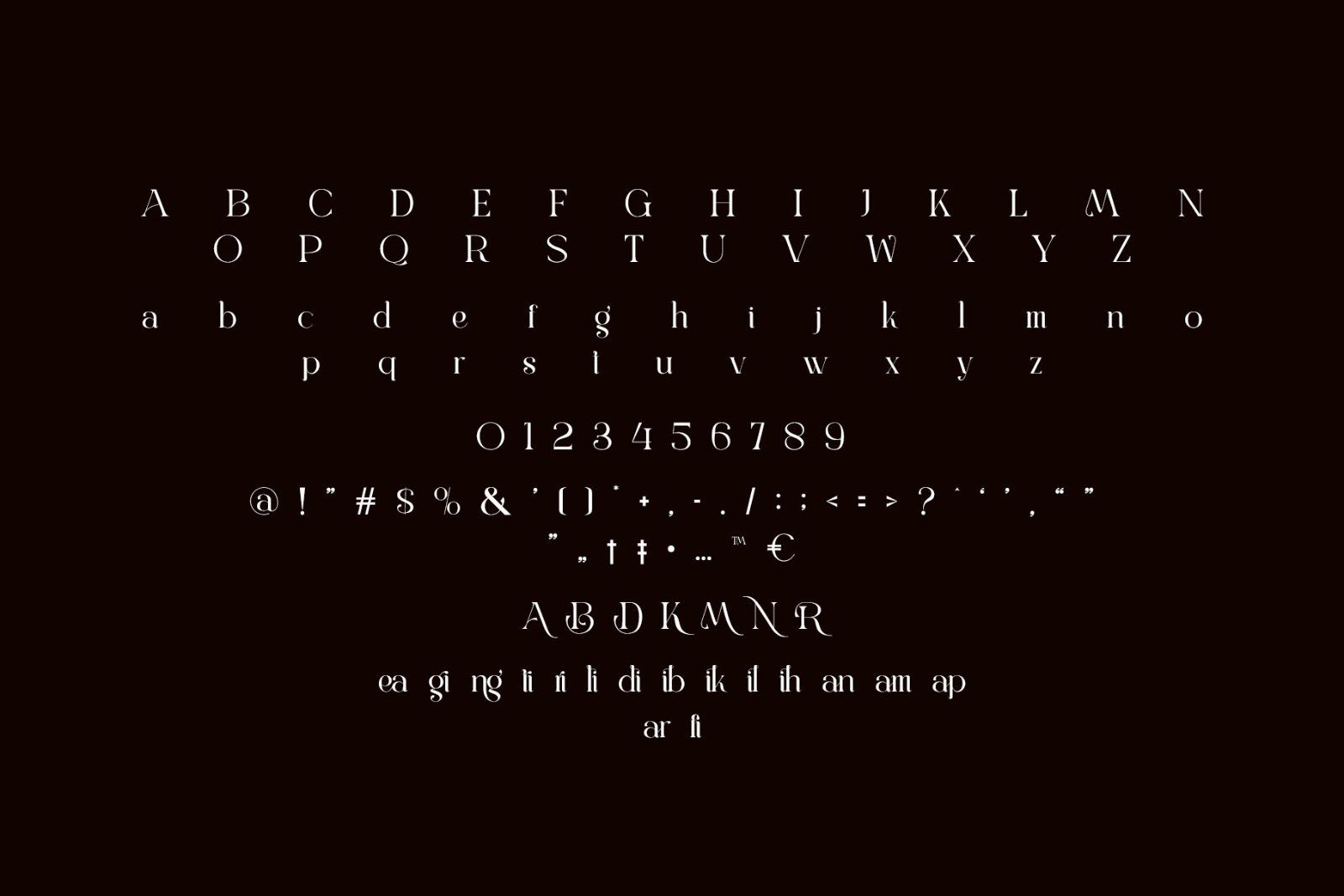 Briliant New Ligature Serif — image 8