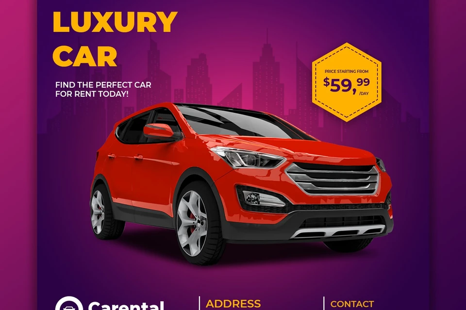 rent-car-social-media-banner-template