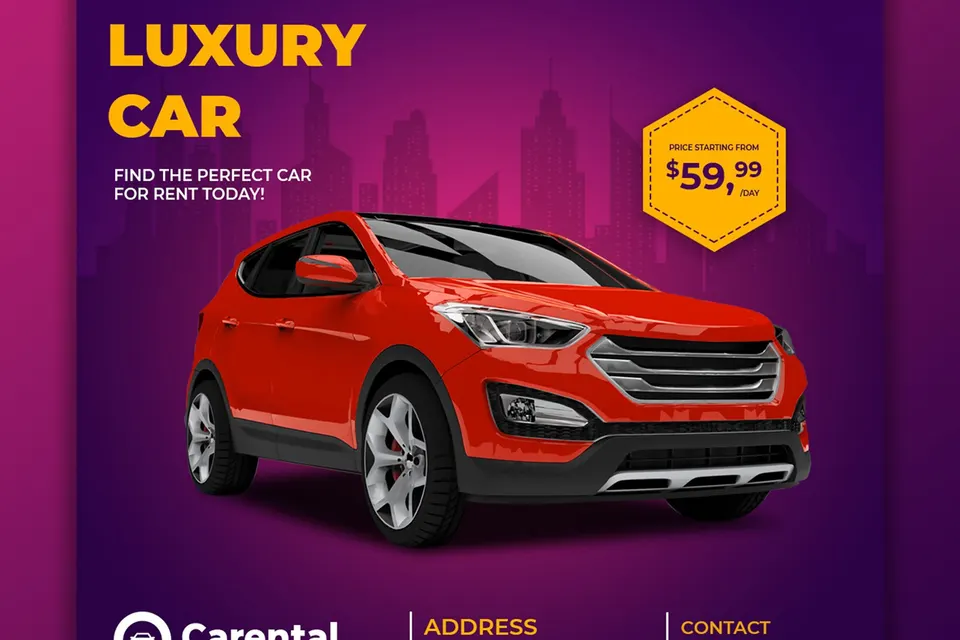 rent-car-social-media-banner-template