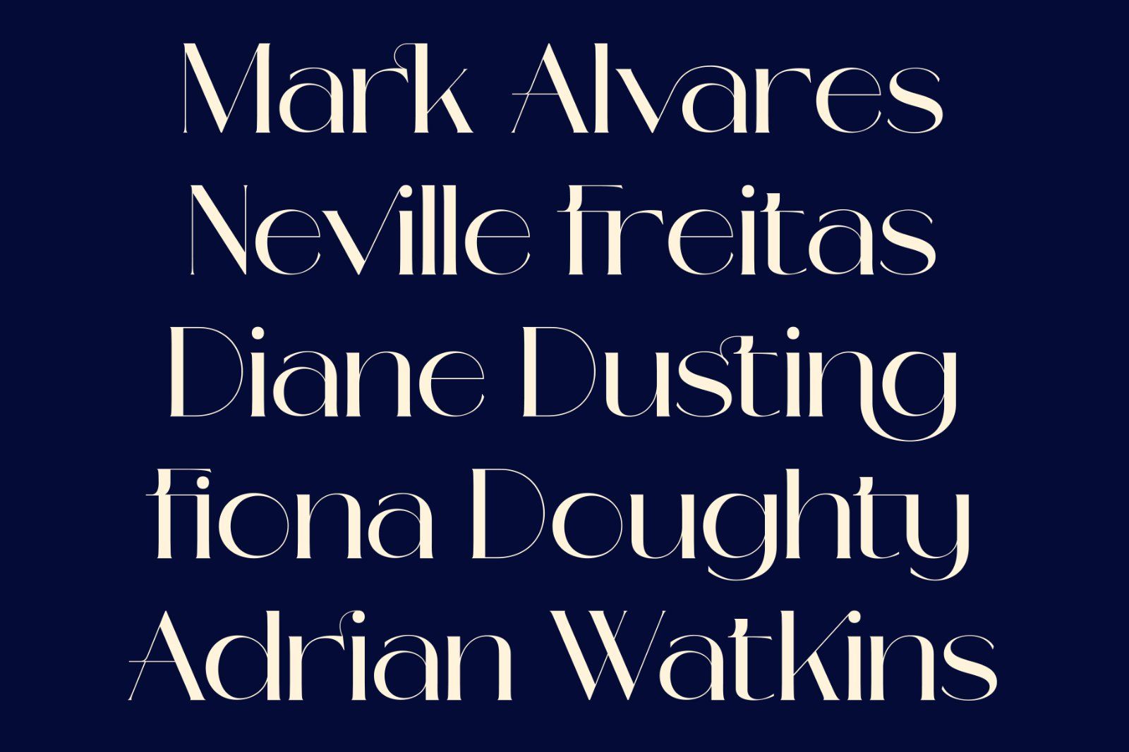 Lovera - Art Deco Typeface — image 9