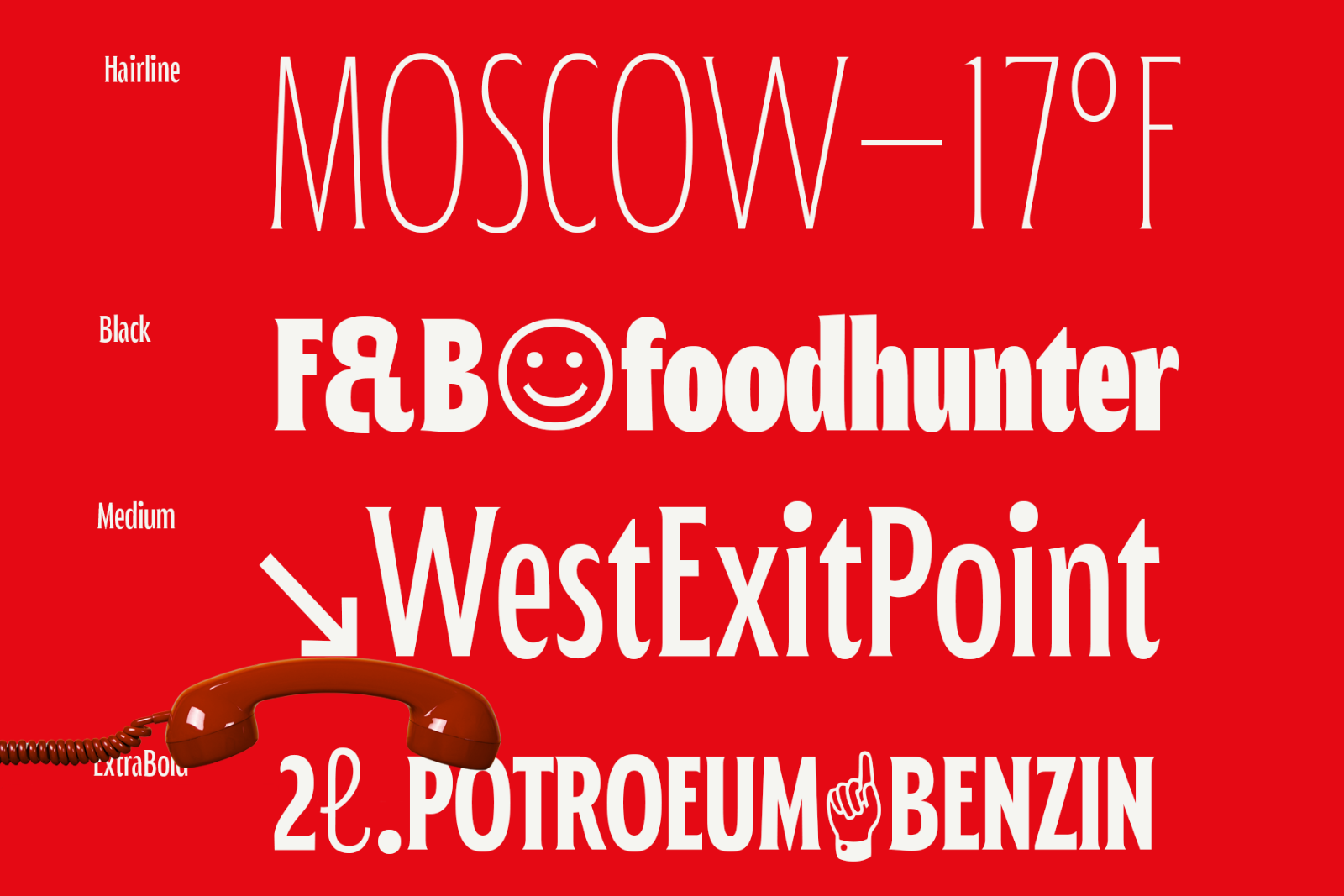 Patimura Condensed | Surrealist Typeface — image 9