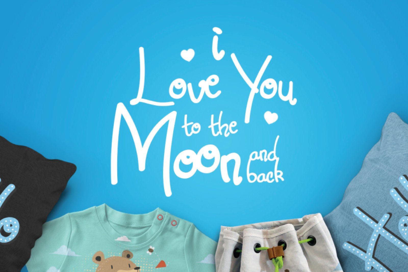 Bearley typeface handwritting font