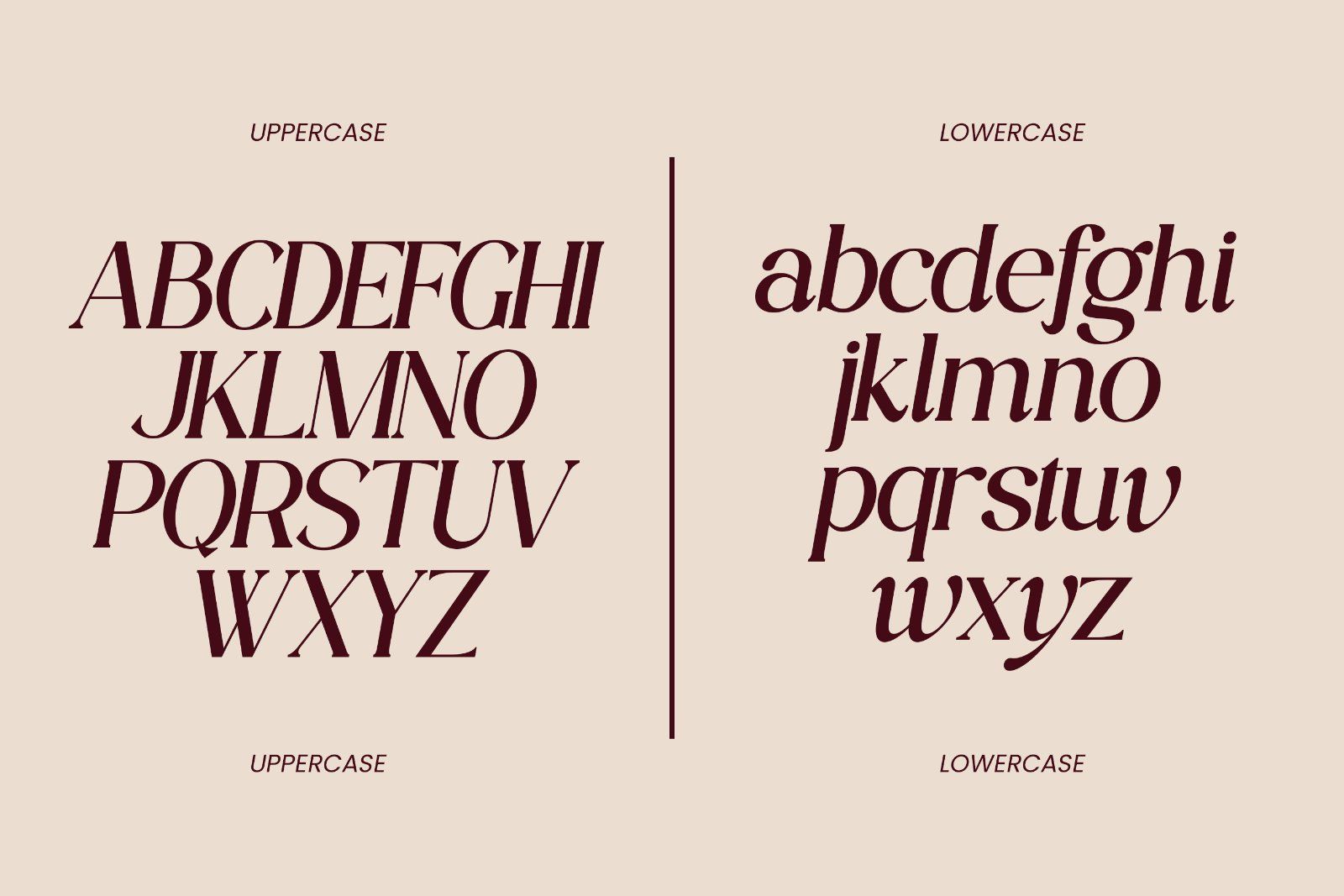 The Sanchez Monthly | A Modern Serif Italic Font