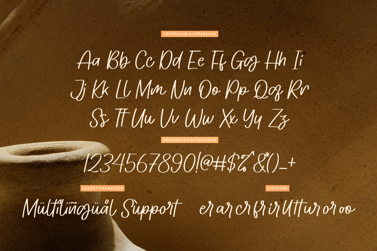 Farmhome Memoria - Script Font