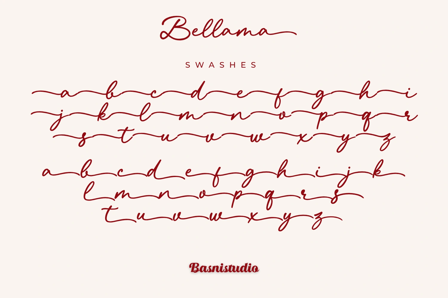 Bellama Signature Modern Calligraphy — image 9
