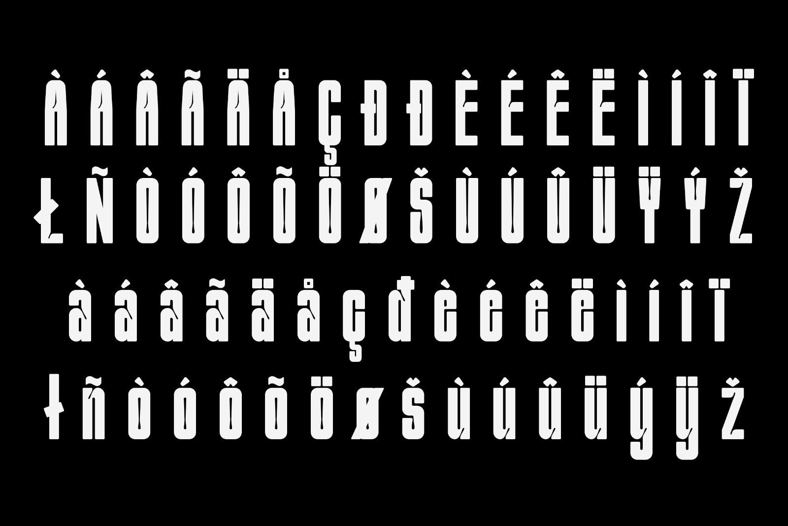 Kravon Condensed – Bold Corporate Display Sans Serif Typeface