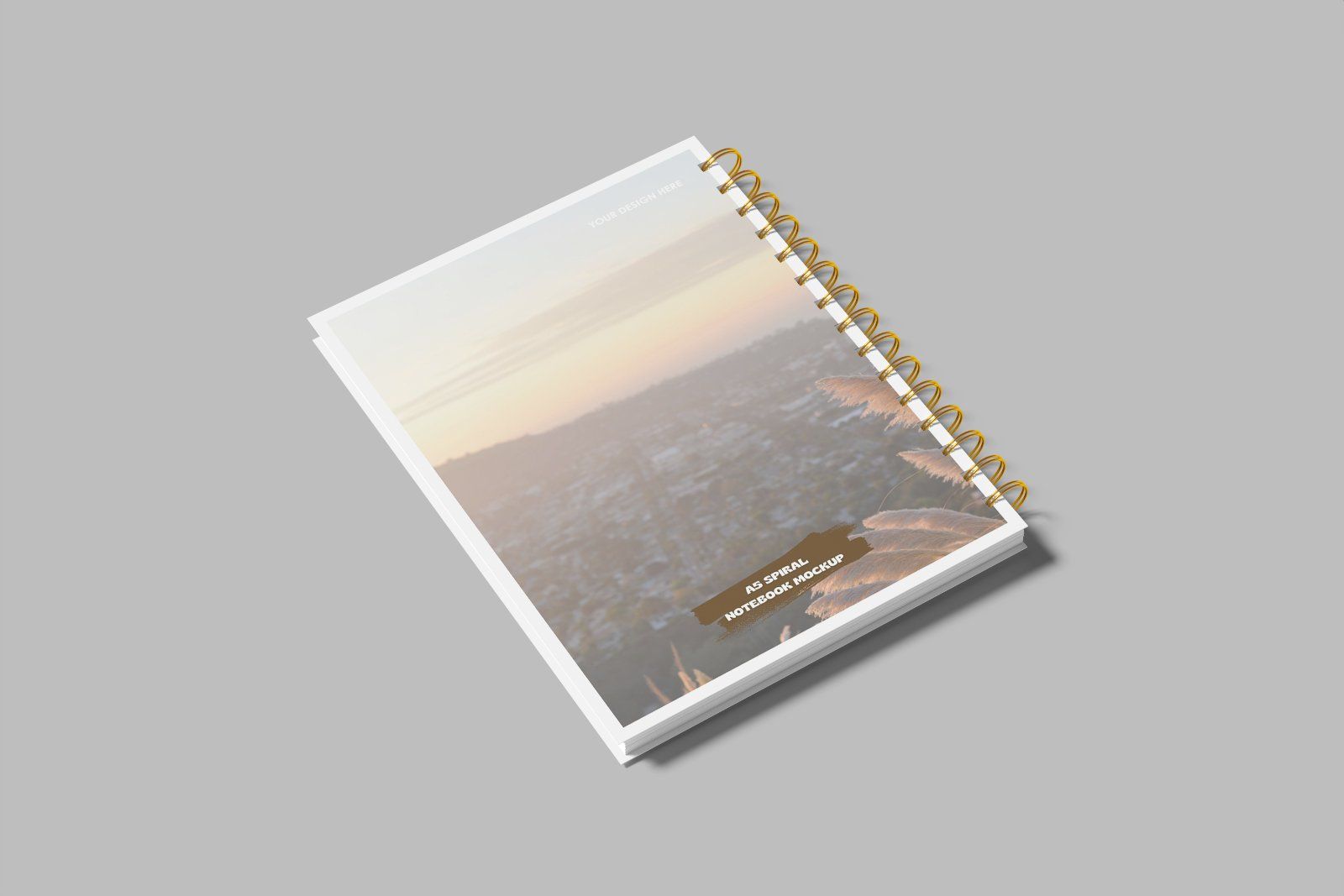 Notebook Spiral Mockup — image 9
