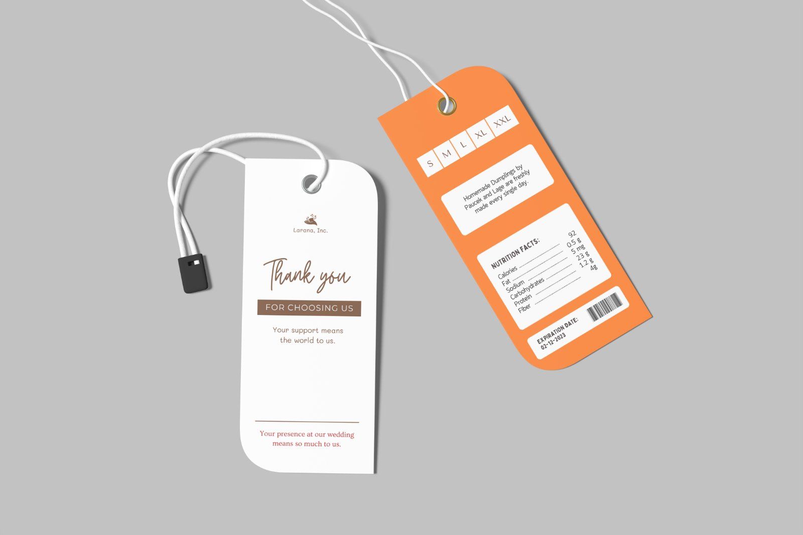 Clothing Label Mockup