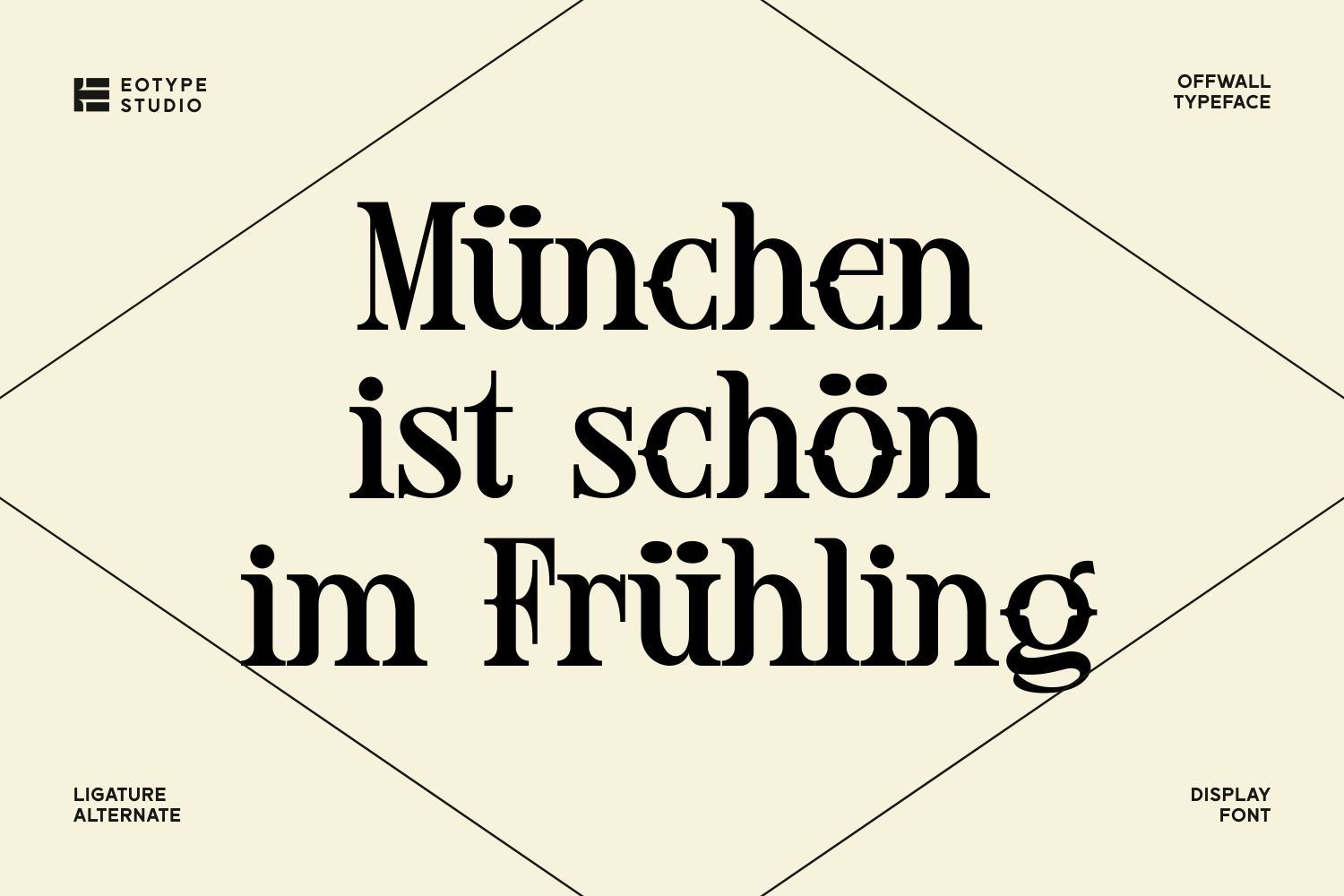 OFFWALL – Display Serif Typeface