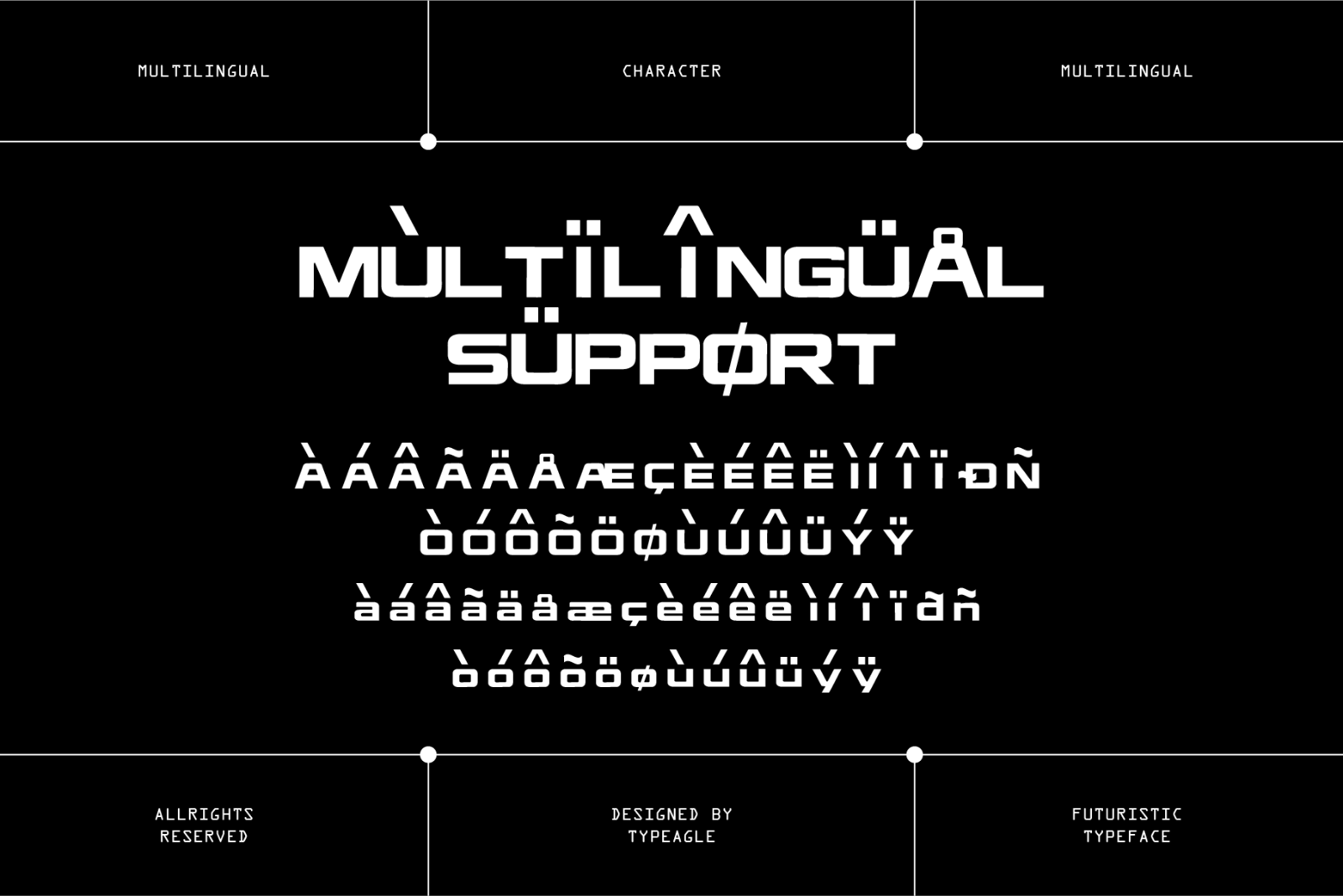 Newbron - Futuristic Display Font — image 9