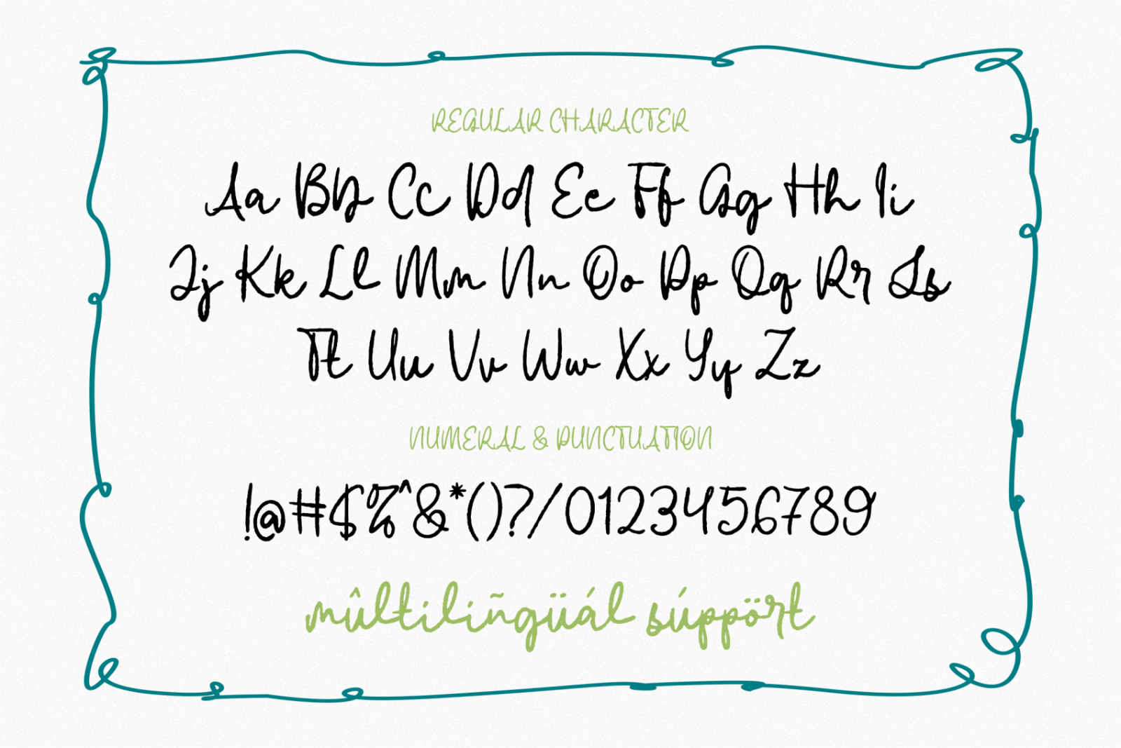 Blowing Trumpet - Whimsical Script Font