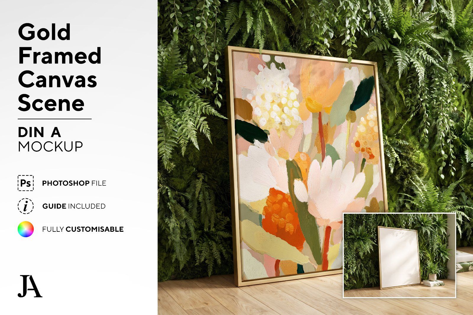 Bundle - Planted Wall Framed Canvas