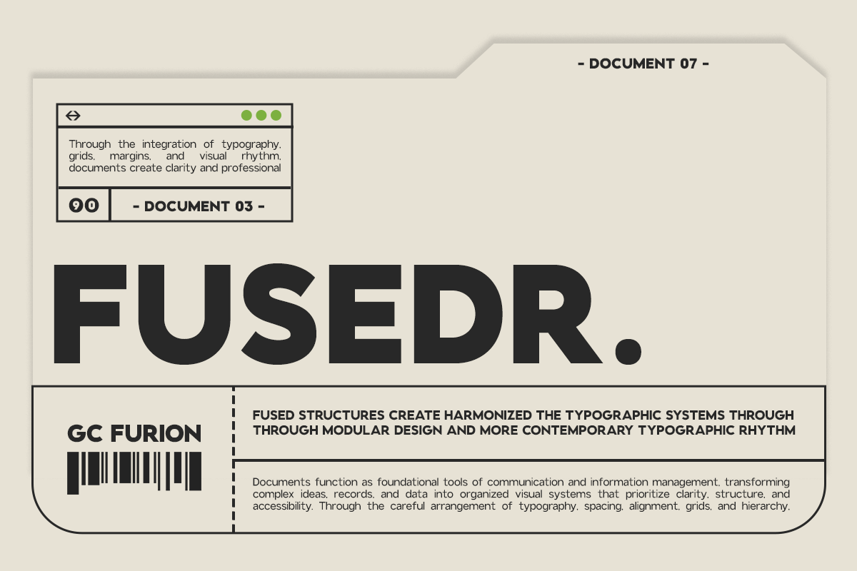 GC Furion – Modern Futuristic Sans — image 9