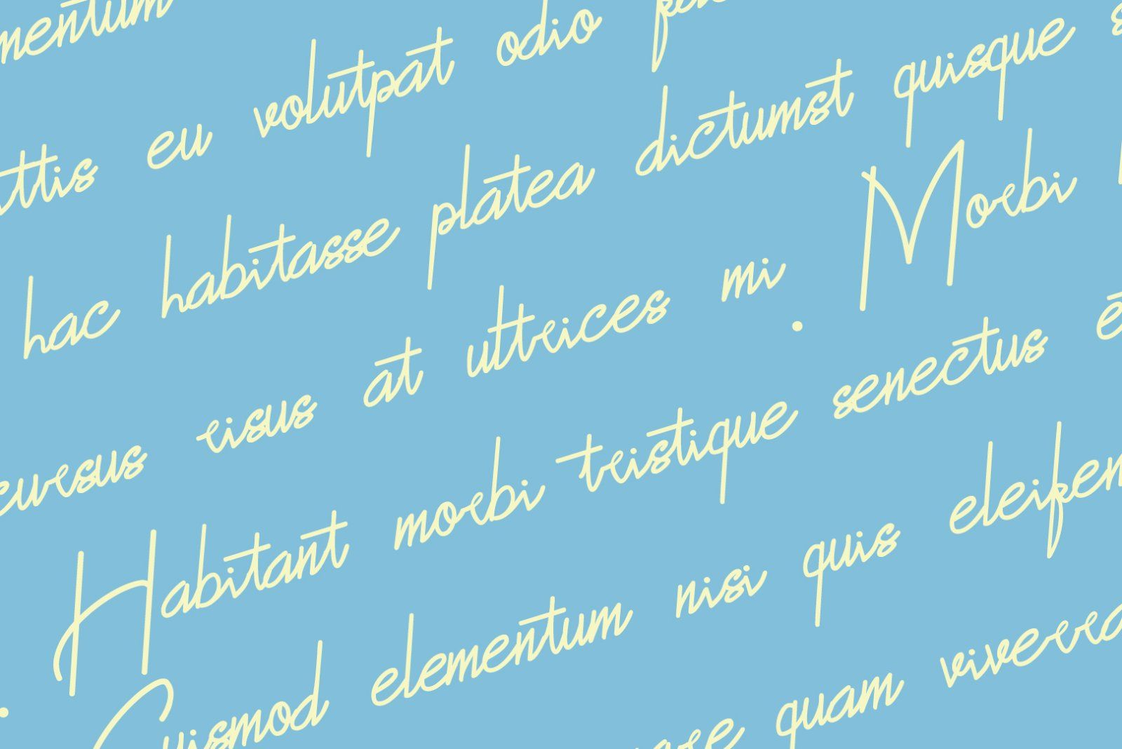 Bluemono - Handwritten Font — image 9
