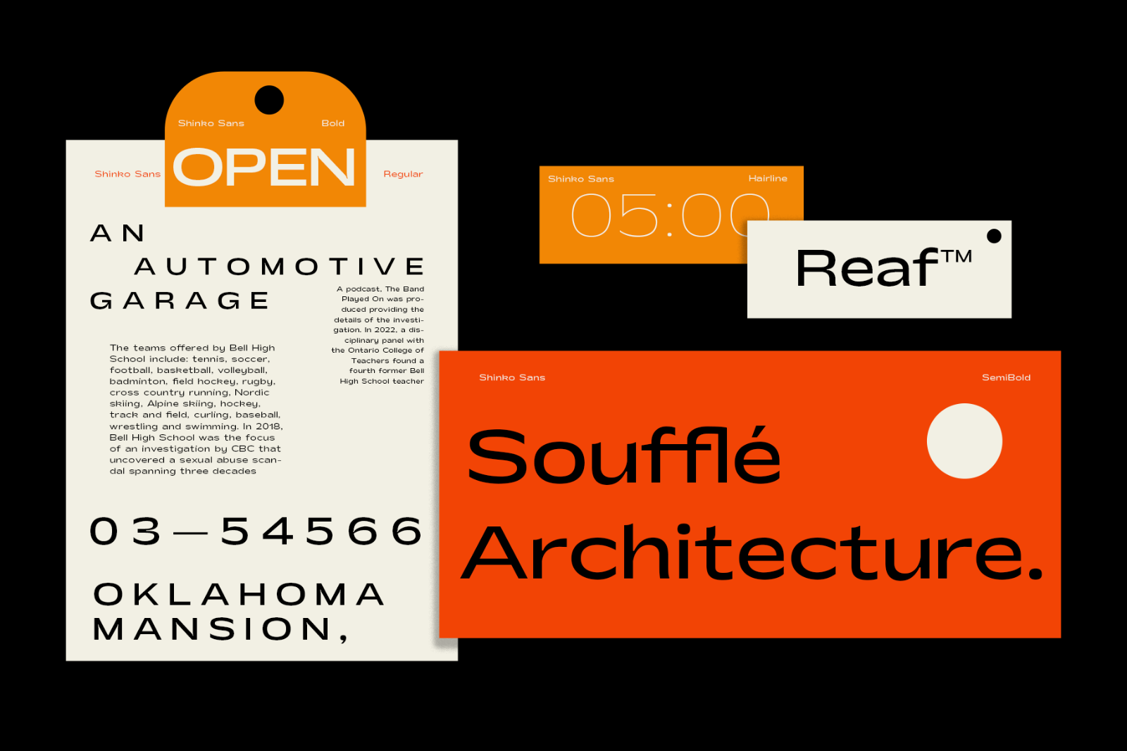 Shinko Sans | Humanist Wide Font — image 10
