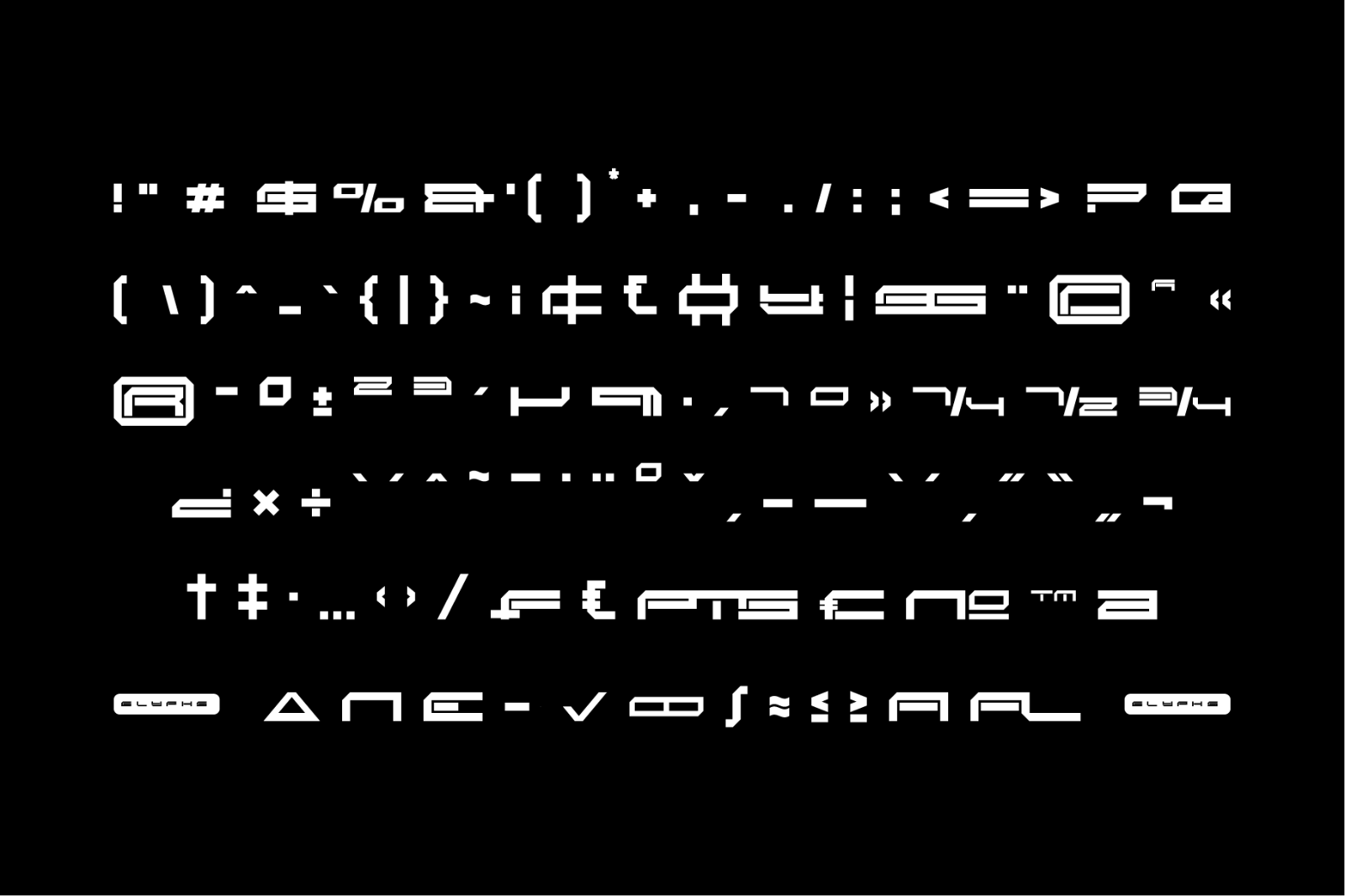 Clovyz - Futuristic Display Font — image 10