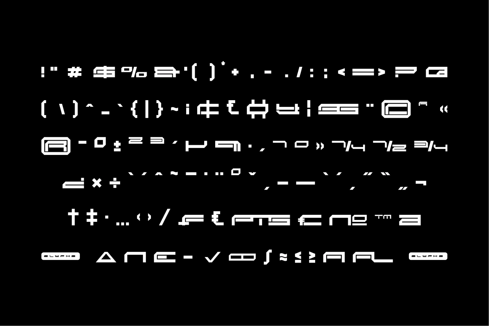 Clovyz - Futuristic Display Font — image 10