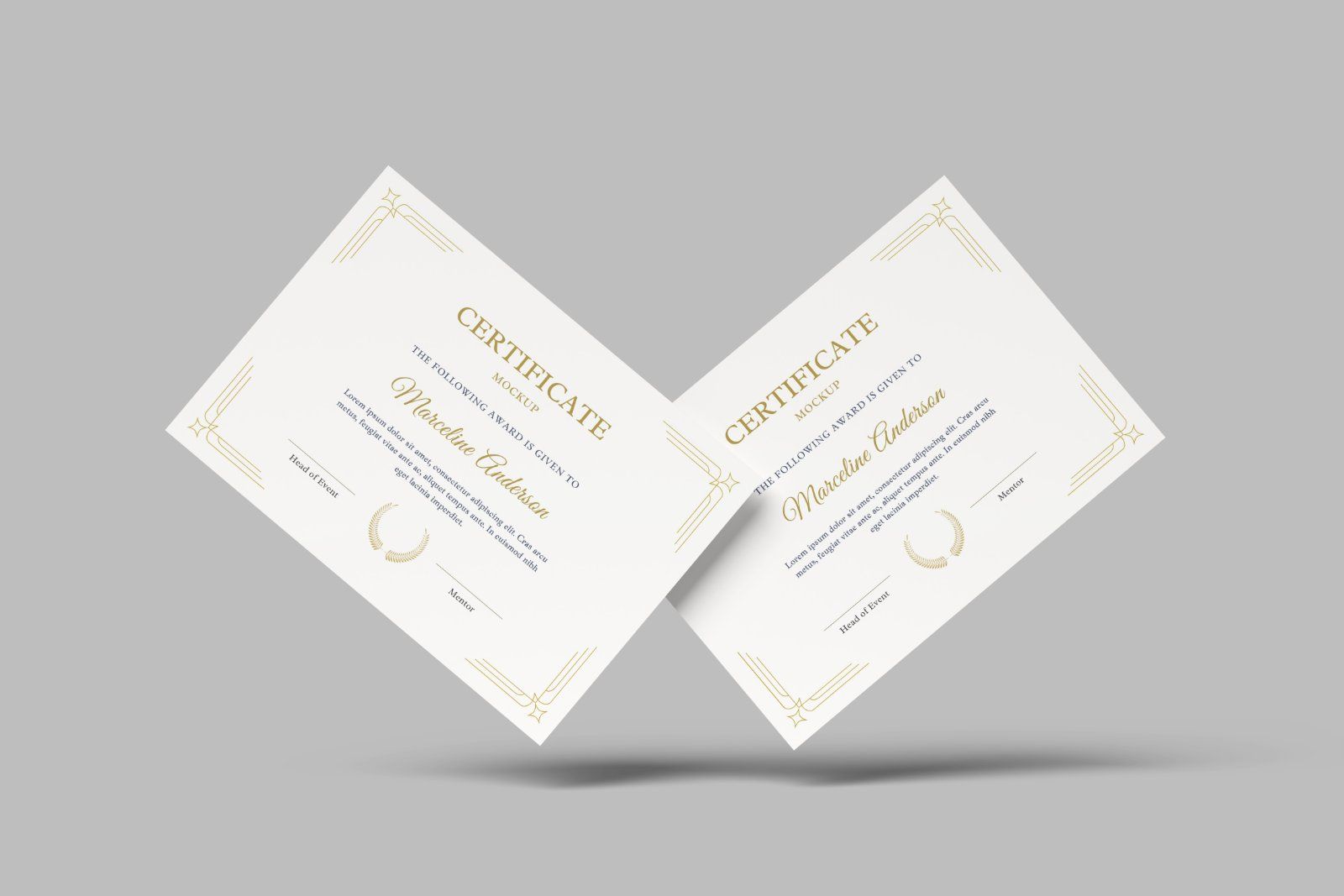 Certificate Mockup — image 9