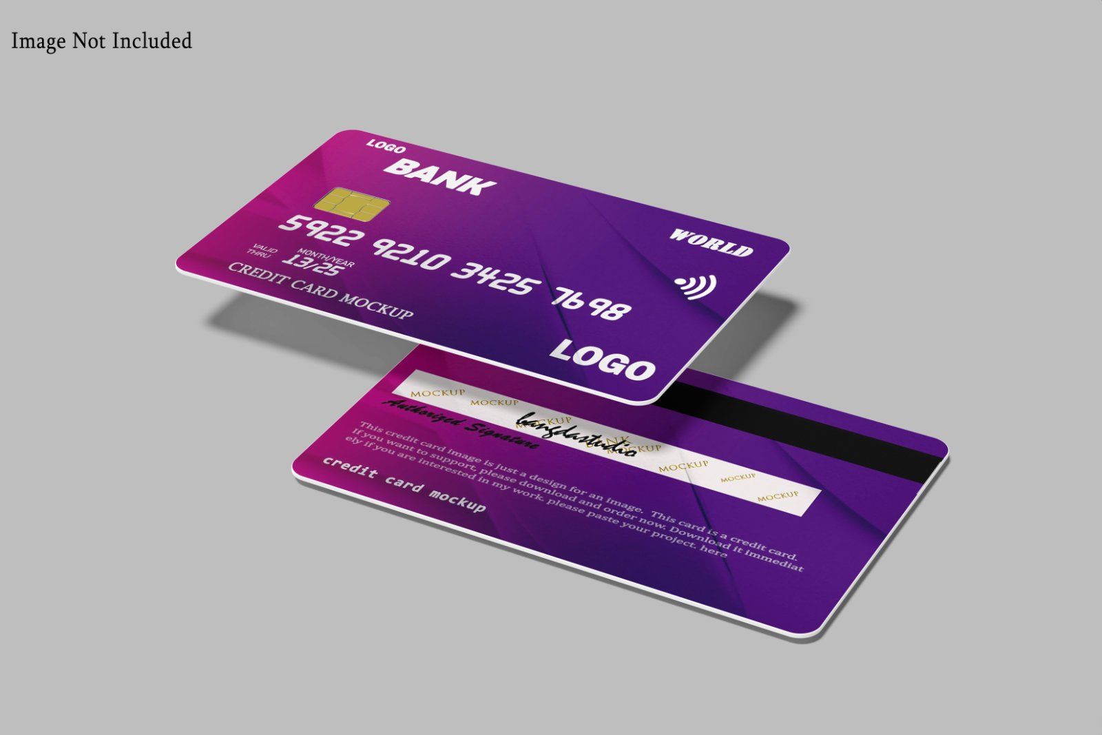 Credit Card Mockup — image 9