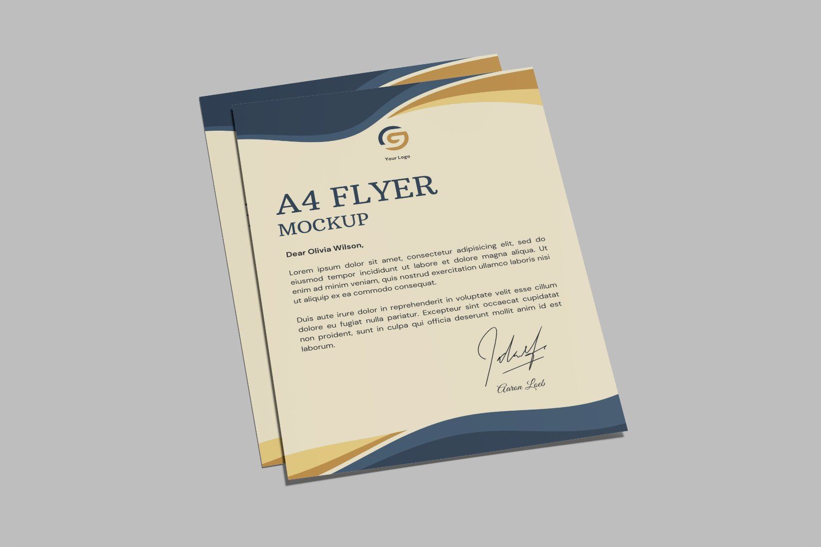 A4 Flyer Mockup — image 9