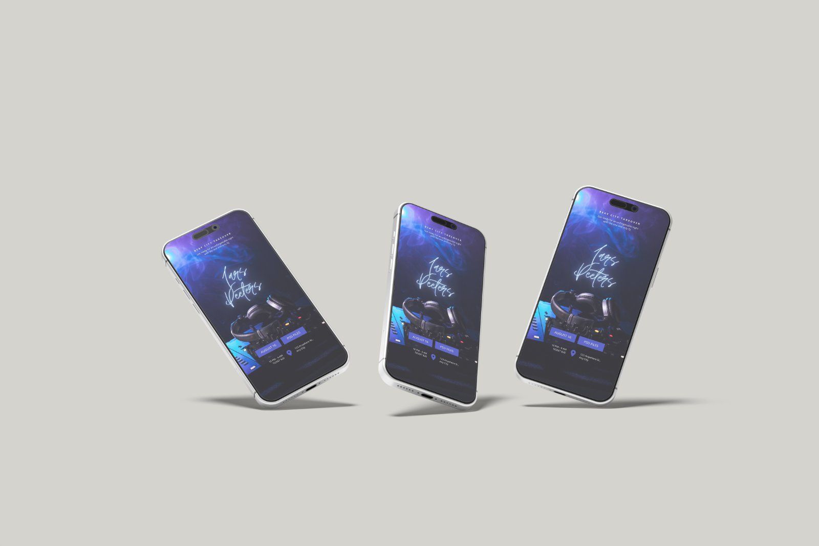 Smartphone Screen Mockup