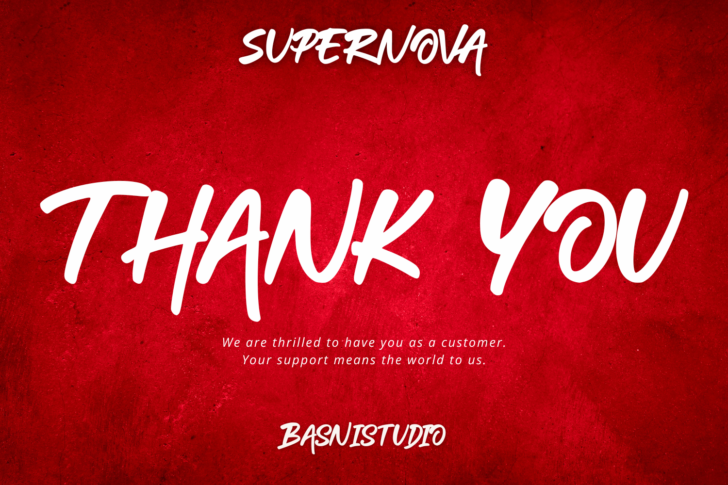 Supernova Display Font
