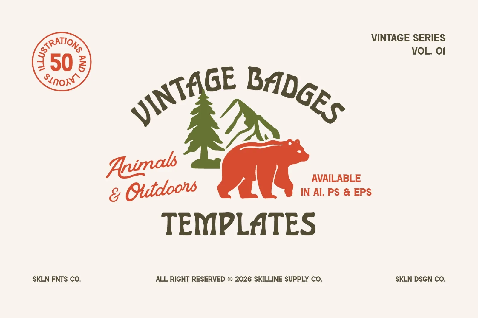 Animal and Outdoor Badges Collection — image 9