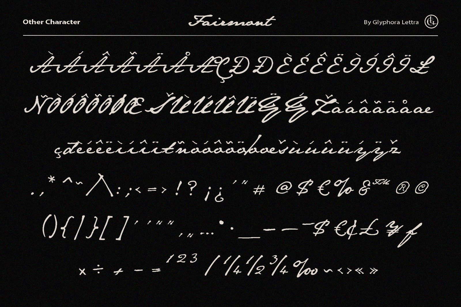 Fairmont - Hadwritten Vintage Font