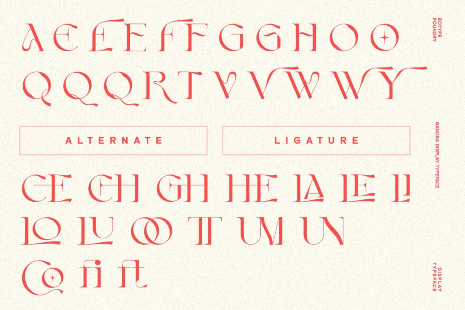 Ganora - Font