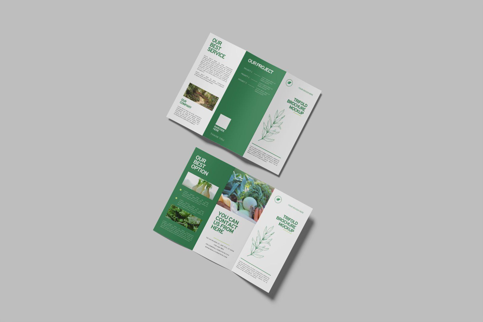 Trifold Brochure Mockup — image 9