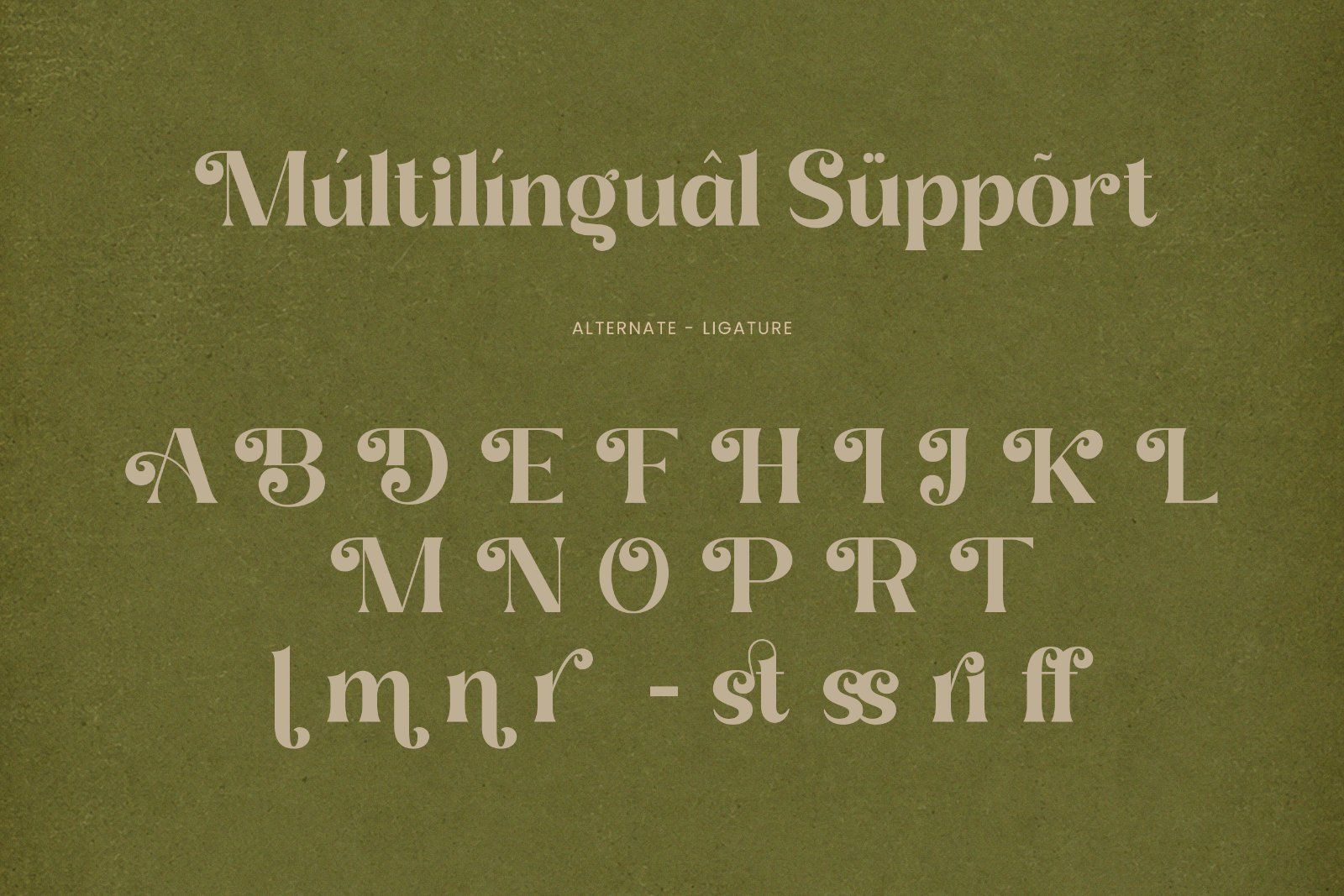 Grand Bambies | Vintage Retro Serif Font