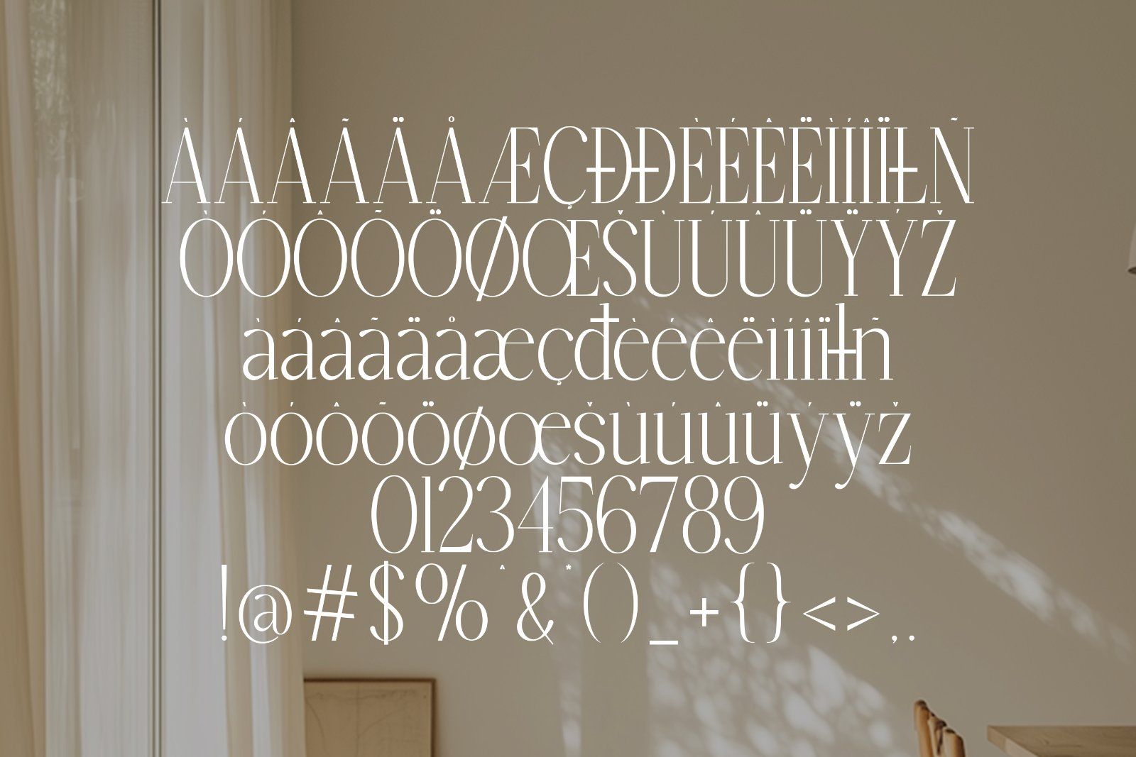 Alforine | Minimalist Serif Font