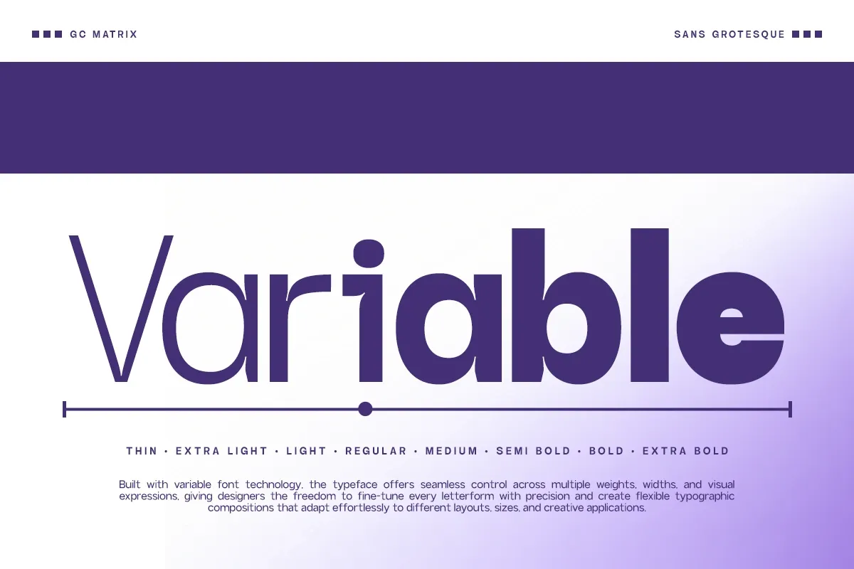 GC Matrix vol.2 – Modern Geometric Sans — image 9