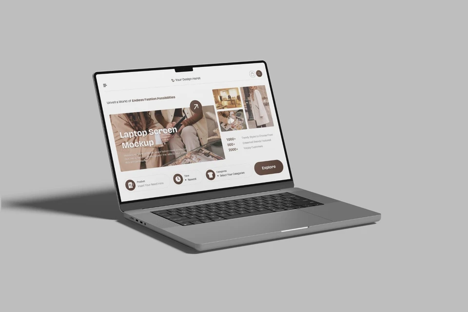 Laptop Mockup