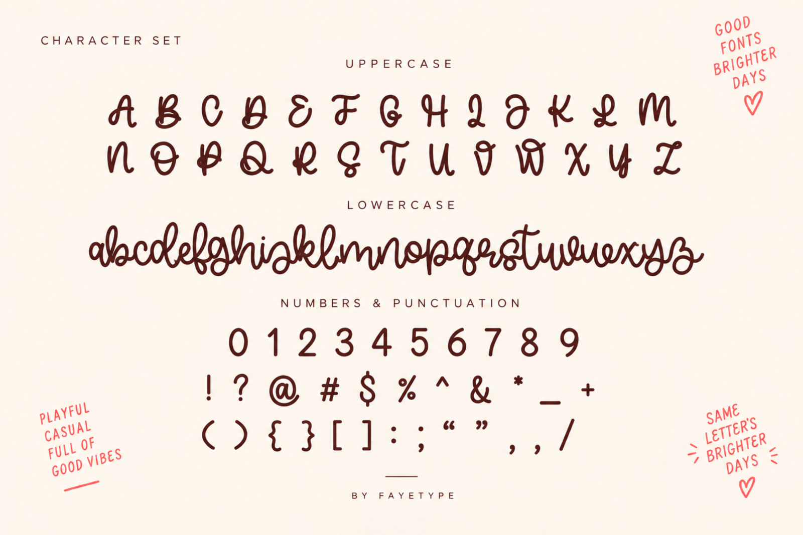 Wink Vibes – Bouncy Script Font — image 9