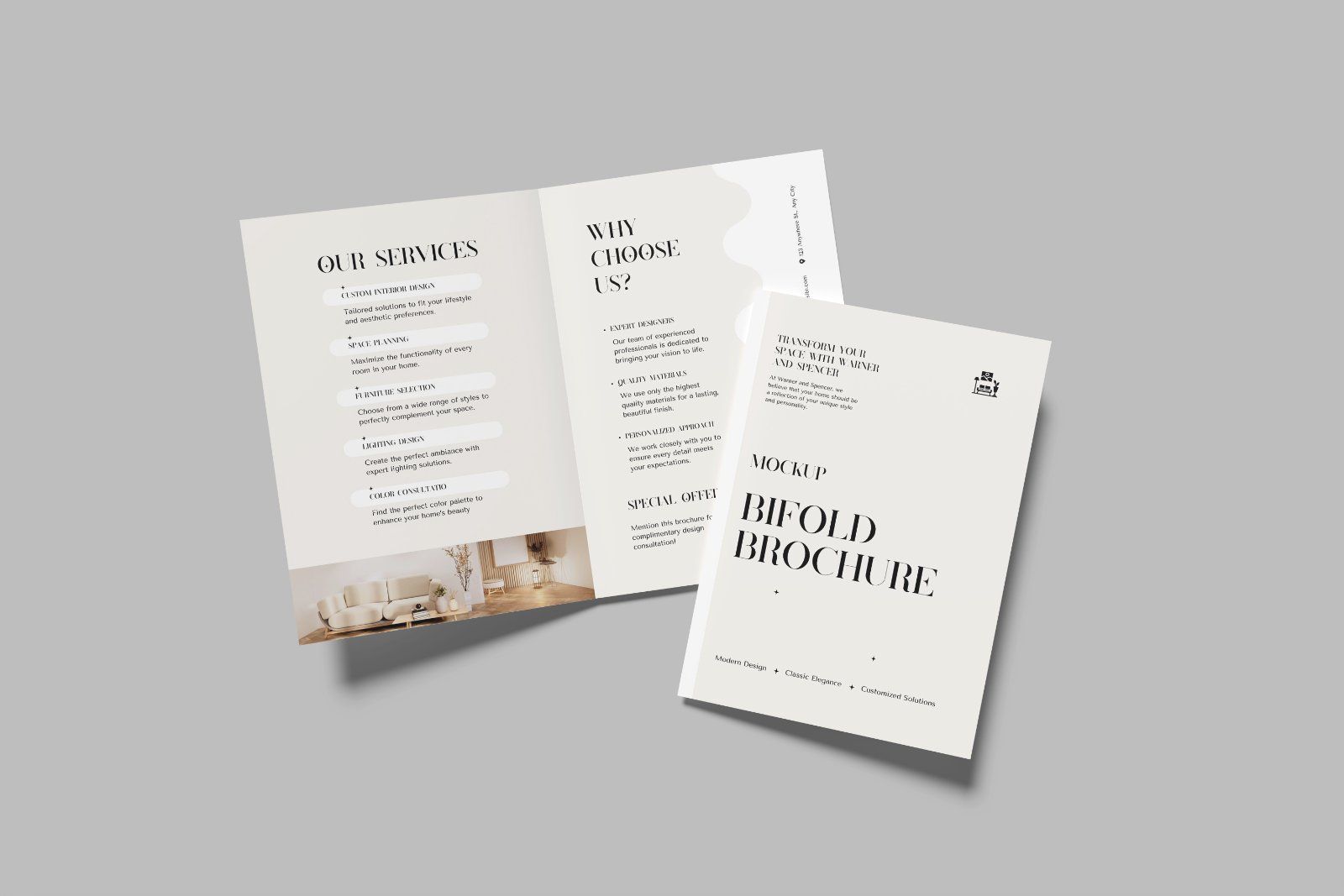 Bifold Brochure Mockup — image 9